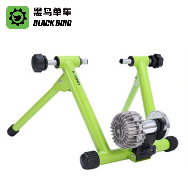 黑鸟实景液阻骑行台室内训练骑行训练台骑行架ANT+适配器速度器