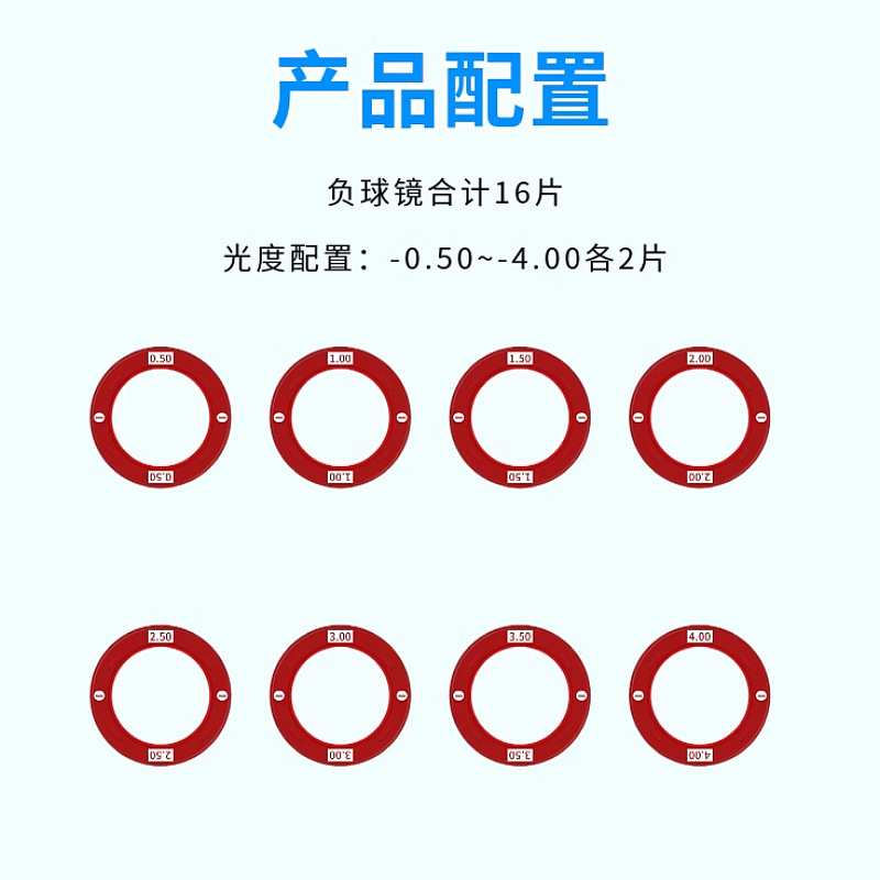 好瑞调节训练箱插片双面镜蝴蝶镜翻转镜双眼视调节力不足过度检查