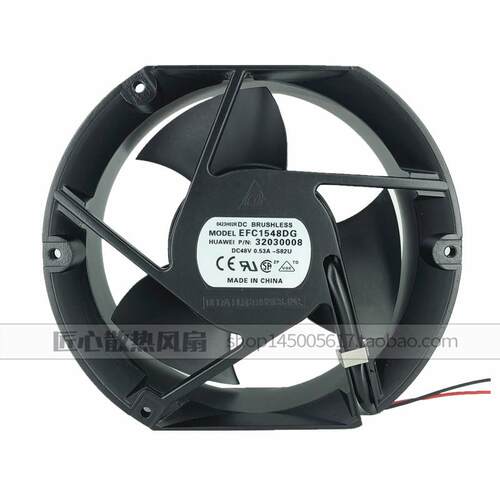 台达17CM48V0.53A大风量4线PWM工业设备金属散热风扇EFC1548DG