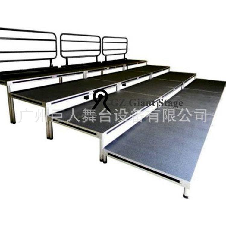 广州铝合金合唱台阶舞台阶梯台阶0.2-0.4-0.6-0.8米高度舞台