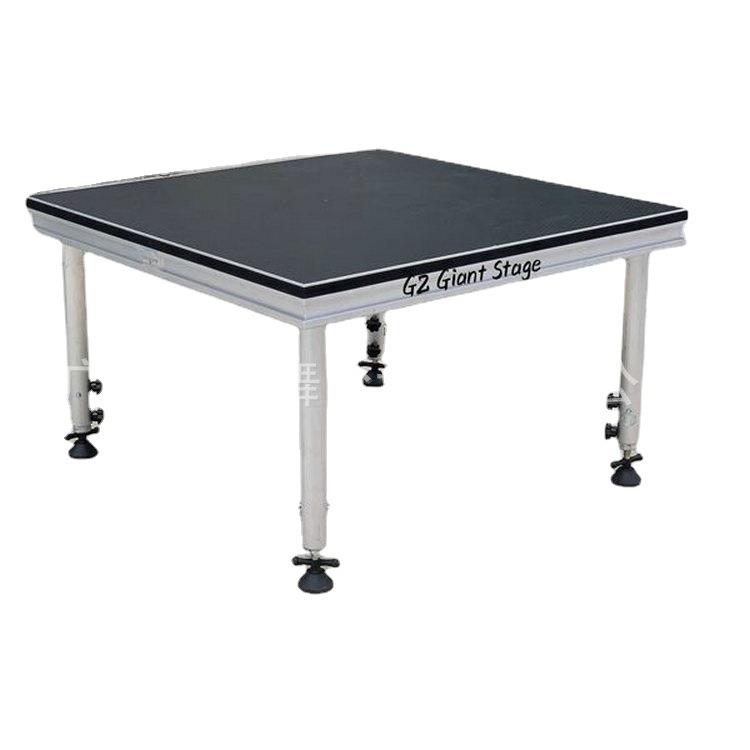 铝合金活动舞台室内会议演出舞台移动拆装拼装平台