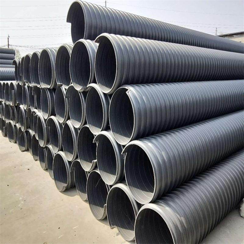 PE钢带管HDPE钢带增强聚乙烯螺旋波纹管DN400钢带管山东产,橡塑材料及制品,其他橡胶制品,淘宝优惠券,粉丝福利购,淘宝优惠卷