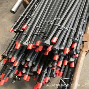 厂家 六棱钻杆地质钻杆 风钻杆 B19/B22凿岩钎杆 中空六角钻杆