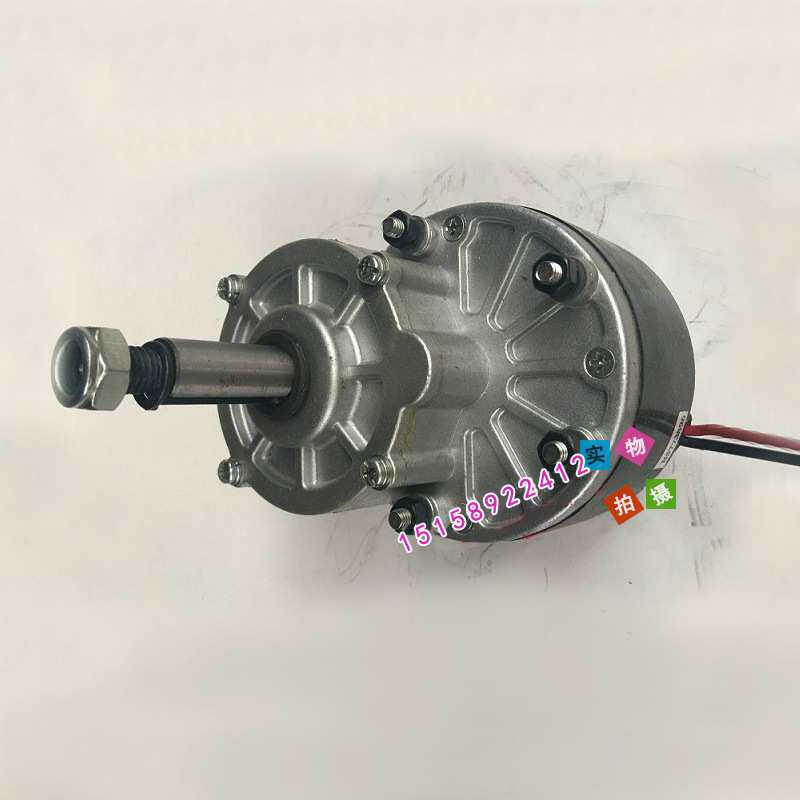 尤奈特1016Z2 加长粗轴减速电机24V36V250W350W