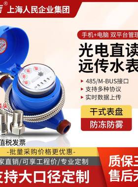 智能实时远传RS485/MBUS接口MODBUS协议物联网大口径光电直读水表