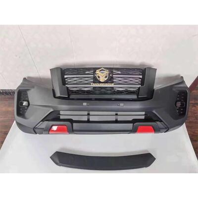 适用于Navara2016改装包围纳瓦拉NP300皮卡保险杆轮眉中网老改新
