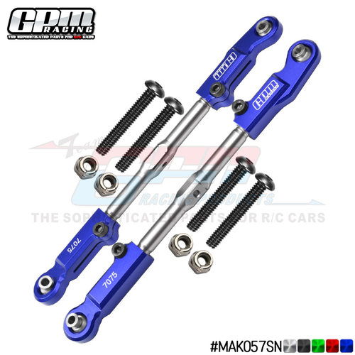 遥控车 ARRMA-1/8 卡屯流浪者 7075波脚+正反牙可调节后上臂拉杆