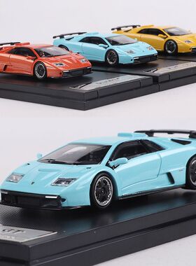 Stance Hunters SH 1:64兰博 Diablo GT 大菠萝合金汽车模型