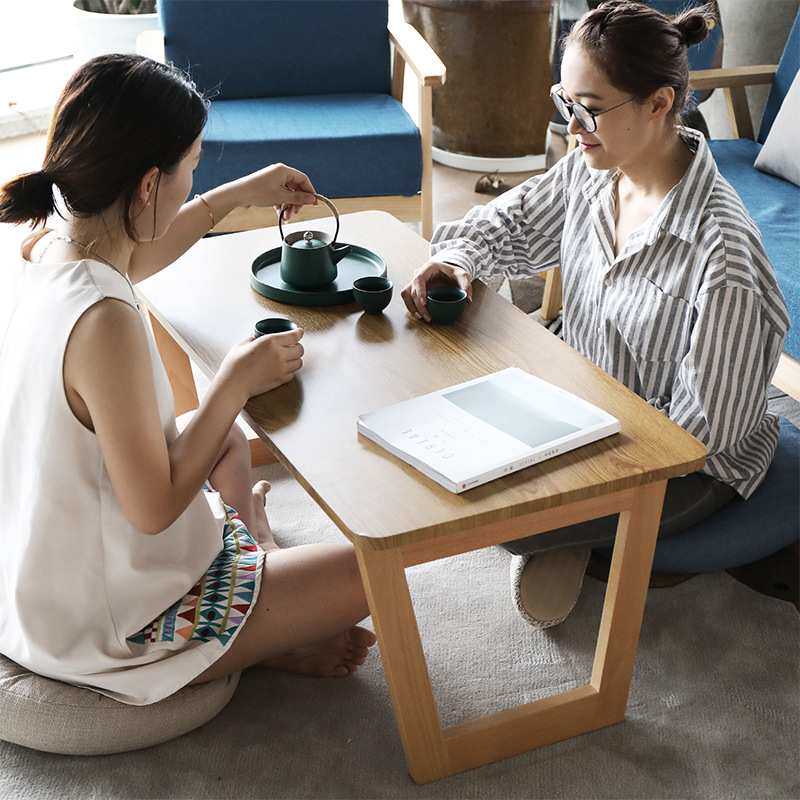 榻榻米小茶几日式北欧风阳台现代创意可折叠地桌简约矮低飘窗桌子