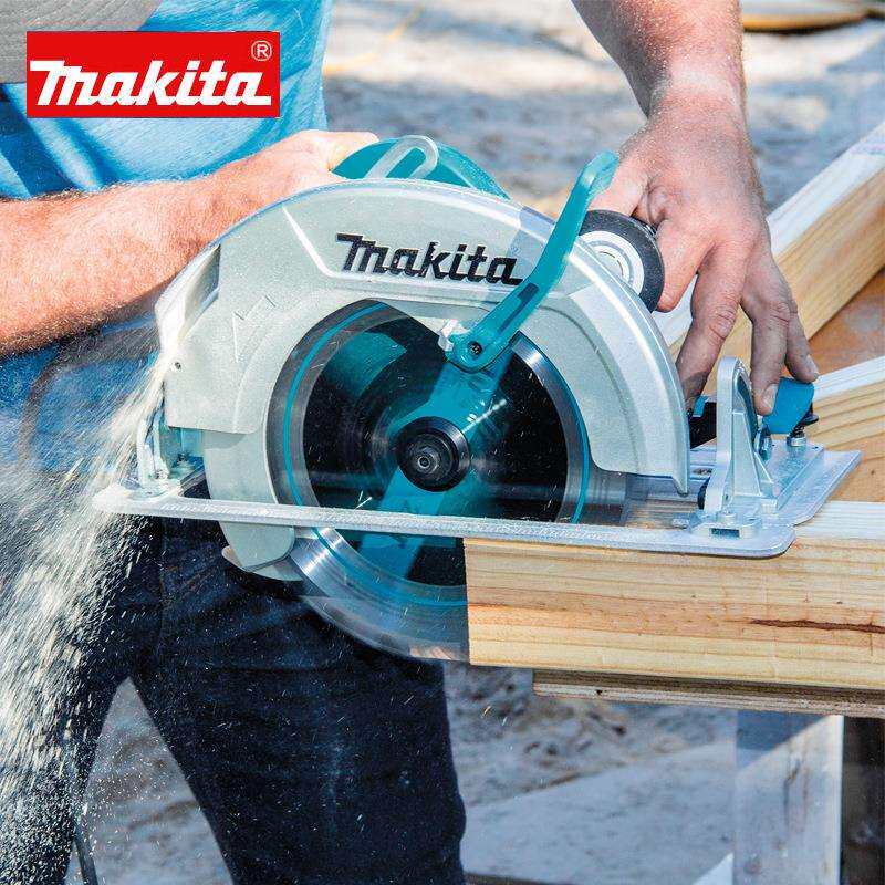Makita牧田HS0600电圆锯电动木工圆盘锯10寸家用手提木材切割电锯