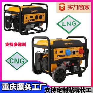 小型商家用汽油发电机230V/400v便携3KW5千瓦8KW10KW支持多燃料