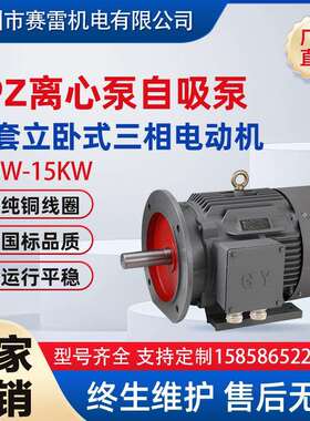 0.75KW-15KW2极三相380V电动机FPZ离心泵自吸泵水泵专配全铜电机