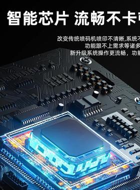 LF-400PLIS小字符喷码机食品袋瓶体纸盒生产日期批号全自动流水线