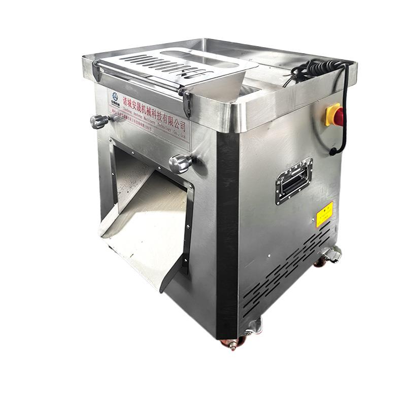 商用食堂食品厂切肉切鸡柳机器冷冻鲜肉切片切丁机大型绞肉一体机