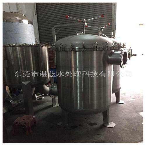 空调循环水不锈钢300TH袋式过滤器8袋袋式过滤器快装大流量厂