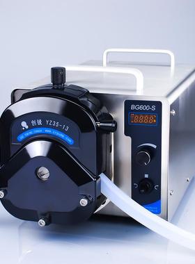保定工业蠕动泵BG600S智能可调大流量工业流体传输伺服蠕动泵
