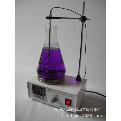 恒温磁力搅拌器85-2A测温测速数显磁力加热搅拌器