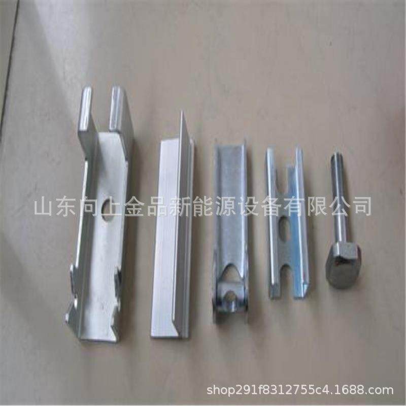 全不锈钢夹持器40*40角铝压条导料槽裙板卡子