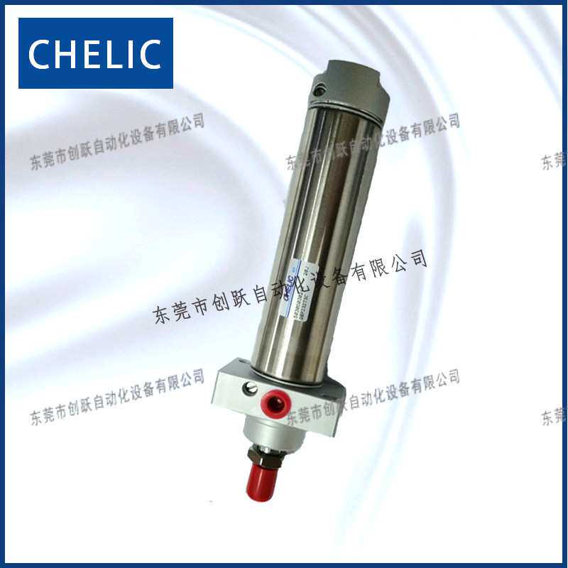CHELIC气立可方型座气缸DBS2垂直固定DBF2不绣钢DBF2-32-75-C缓冲