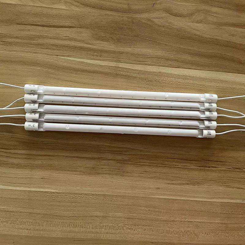 半镀白加热管12kw吹瓶机用加热管半镀白发热管工业红外线加热管