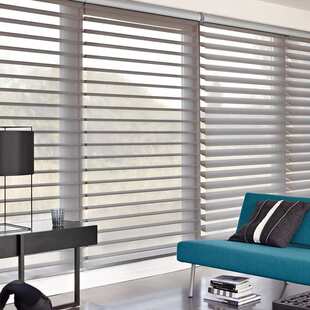 豪杰办公室卷帘亚麻遮光香格里拉帘卧室升降香格里拉窗帘全遮光