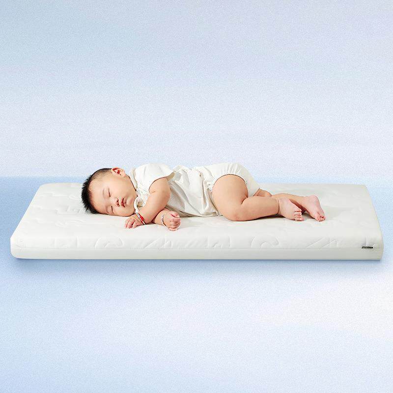 coolbaby婴儿床垫天然乳胶新生宝宝天然椰棕儿童床垫可拆四季可用