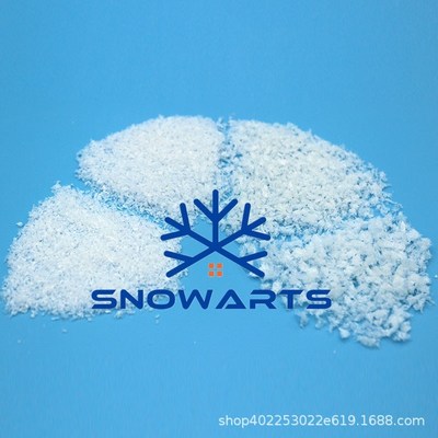 源头供应干雪粉雪飘粉08#轻雪飘假雪人造雪影视假雪圣诞雪景装饰