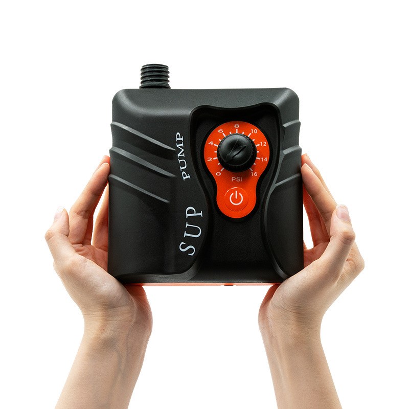 SUP浆板充气泵迷你高压力小巧点烟器车载电动充气泵16PSI HT-785