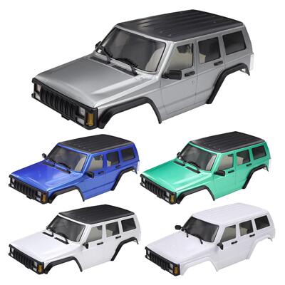 切诺基车壳 1/18 TRX4M路虎烈马 6.10in轴距 ABS硬顶车壳带保险杠