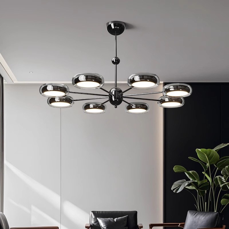 意式极简客厅吊灯现代简约大气高级感轻奢主灯2025年新款中山灯具