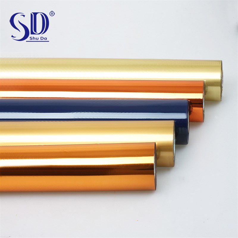 热销金银色烫金纸电化铝覆膜纸张塑料通用型烫印箔彩色镭射烫金膜