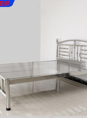 SUS304不锈钢床架120平床尾加厚加固150/180双人床家用公主床