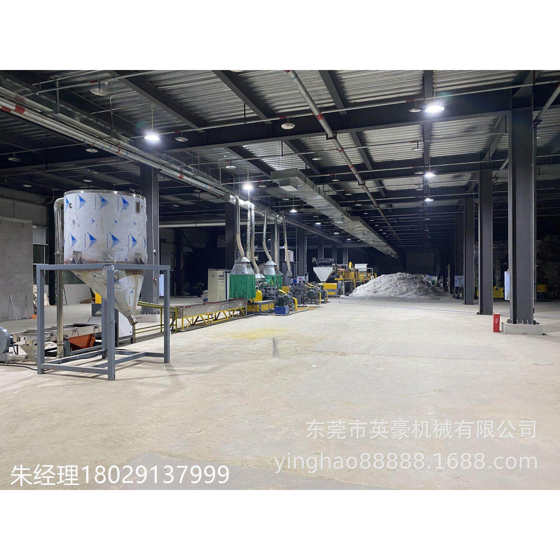 可乐瓶 塑料瓶回收脱标破碎清洗水洗线设备 PET破碎清洗水洗线
