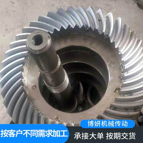 厂家大模数不锈钢硬齿面螺旋齿轮圆柱斜齿轮机械减速机伞齿轮