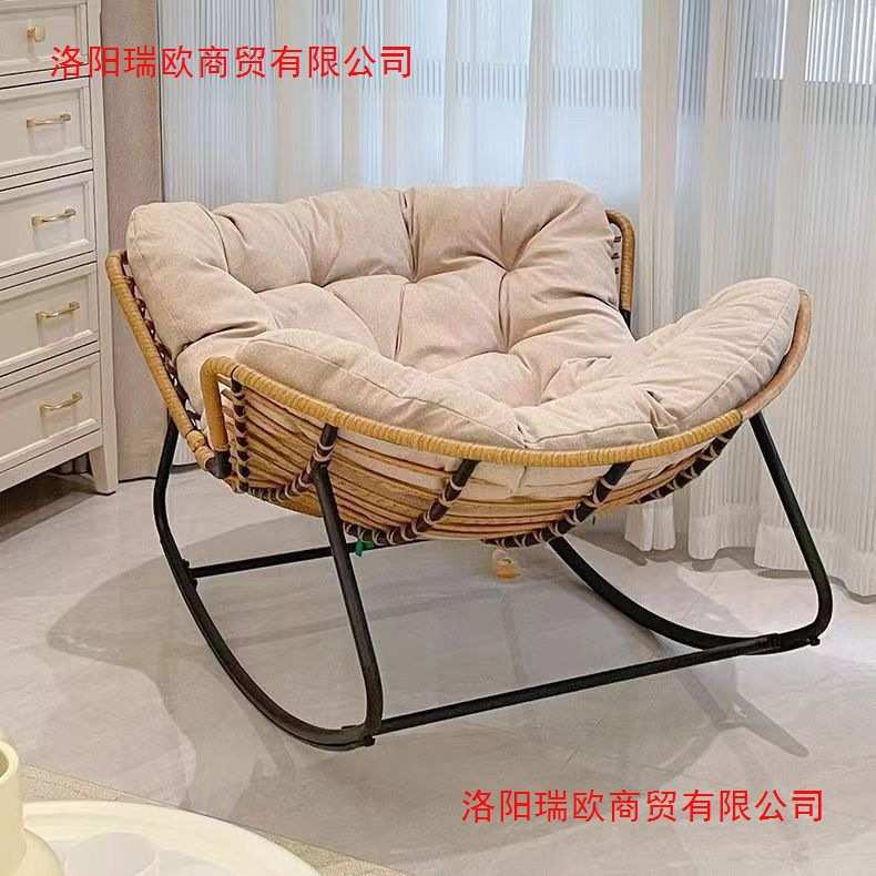 加大沙发躺椅家用阳台摇摇椅客厅懒人摇篮椅网红减压助睡神器