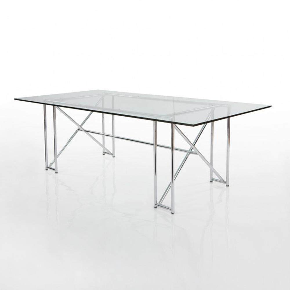 北欧长方形木架现代简约小户型餐桌家用Blazediningtable