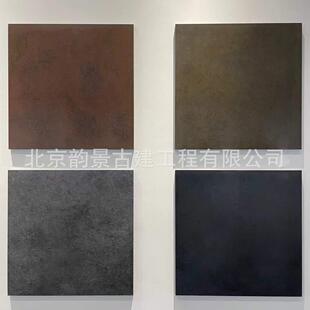 别墅庭院花园钛釉金砖600X600防滑地砖走廊院子超硬耐磨直销