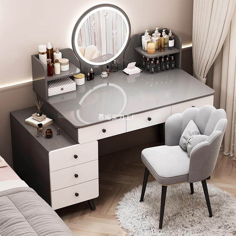 梳妆台斗柜一体可伸缩轻奢风小户型现代化妆桌收纳一体卧室化妆台,农用物资,其他肥料,淘宝优惠券,粉丝福利购,淘宝优惠卷