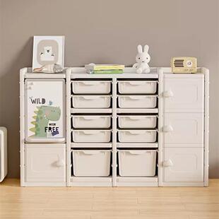 英禾儿童玩具收纳柜置物架婴儿整理柜宝宝分类神器大容量储物箱