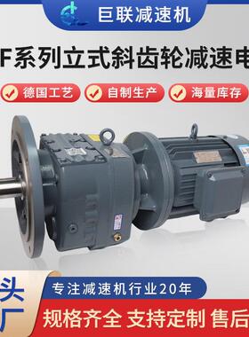 立式斜齿轮减速机搅拌用分体电机RF37/47/57/67/77/87/97/107/137