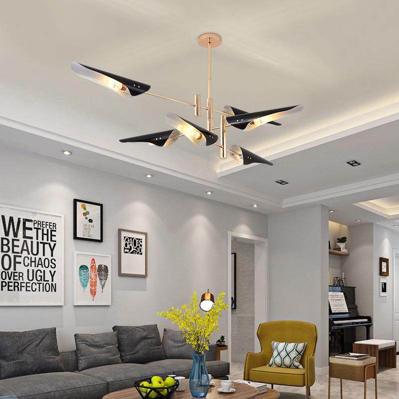 网红北欧时尚简约现代客厅工业风设计师店铺金属铁艺创意斜口吊灯,纺织面料/辅料/配套,纺织机械配件,淘宝优惠券,粉丝福利购,淘宝优惠卷