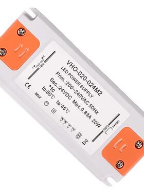 质保3年6-60W灯带6W500MADC12VLED驱动恒压薄水族灯开关电源