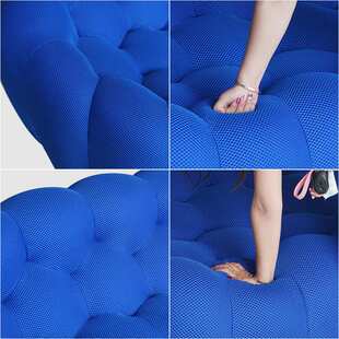 意式罗奇堡网红泡泡沙发轻奢创意异形压缩沙发极简客厅布艺沙发