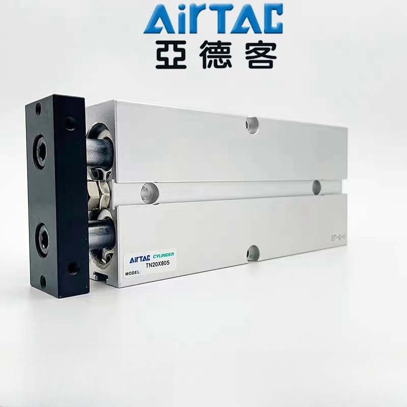 亚德客双轴气缸TN10/16/20/25/32X10X20X30X40X50X60X75X100X200S