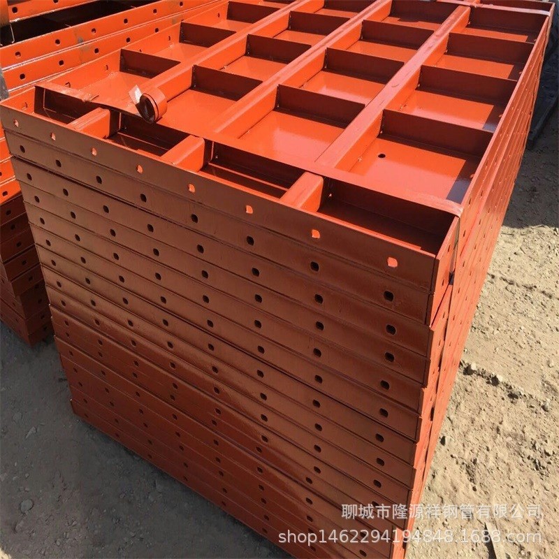 钢模板定制 圆柱形钢模板 防撞墙桥梁工程组合钢模板 异形钢模