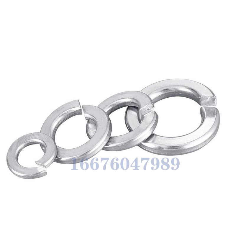 201不锈钢弹簧垫圈弹垫 防松防滑华司开口弹性垫片挡圈弹垫