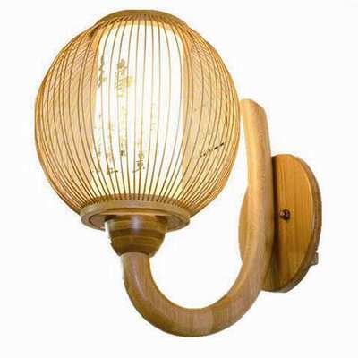 竹艺壁灯中国风中式壁灯日式壁灯竹子灯具竹编灯竹筒灯竹材质壁灯