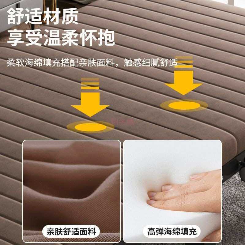午休折叠床成人家用加固单人床办公午睡简易床小户型拼床酒店加床
