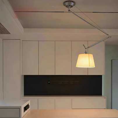 意大利Artemide中古摇臂餐厅吊灯设计师工作室书房可移位悬挂灯具