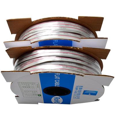 胜牌电线厂家UL2651-28AWG红边灰排线镀锡铜端子线间距PH1.27MM